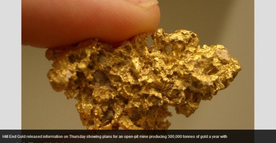 Gold mine plans announced