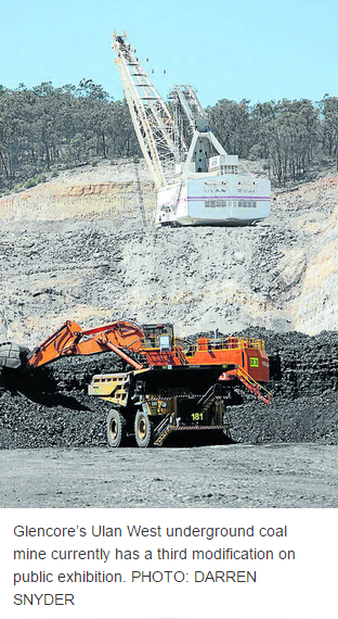 Glencore seeks to expand production at Ulan Coal mine