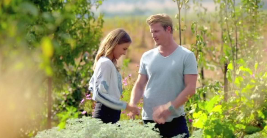 The Bachelor takes Olena on a whirlwind date to The Zin House