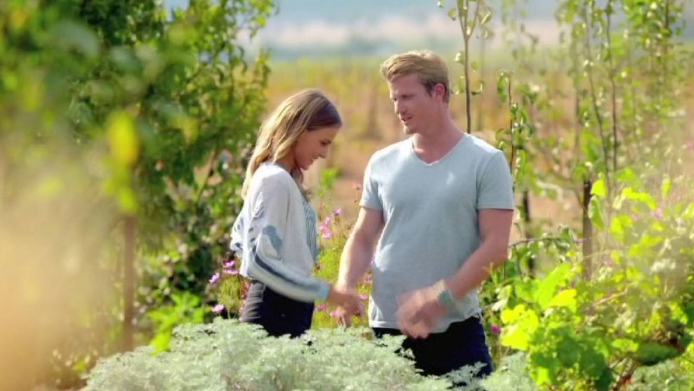 The Bachelor takes Olena on a whirlwind date to The Zin House