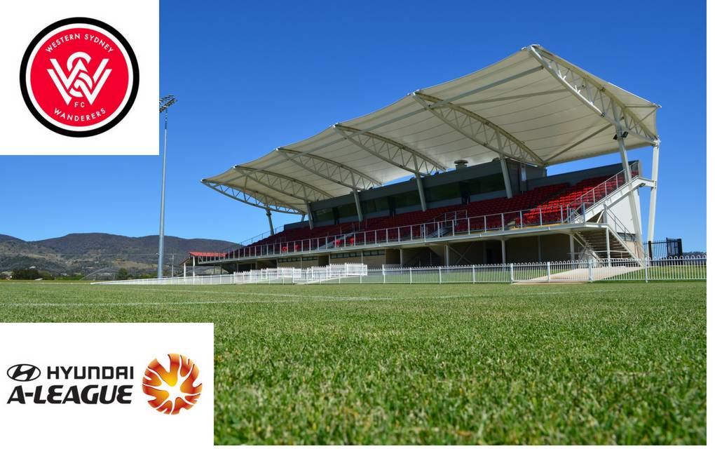 The Western Sydney Wanderers will play at Glen Willow Oval in 2018